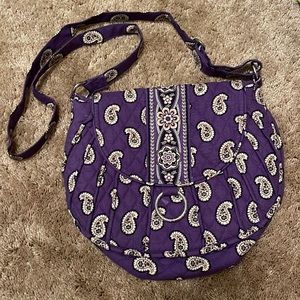 Vera Bradley Large Saddle Crossbody